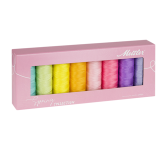 Bild einer SILK-FINISH COTTON Spring Collection farbigen SILK-FINISH COTTON Spring Collection Spule