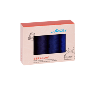 Bild einer SERALON® 4er Kit Navy farbigen SERALON® 4er Kit Navy Spule