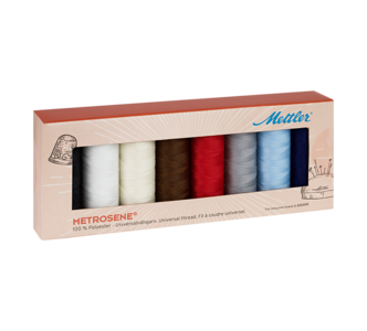 Image of a METROSENE® kit of 8 spools (150m/164yds) colored METROSENE® kit of 8 spools (150m/164yds) spool