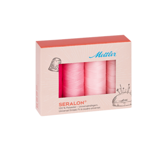 Bild einer SERALON® 4er Kit Pink farbigen SERALON® 4er Kit Pink Spule