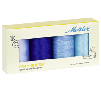 Bild einer POLY SHEEN® & POLY SHEEN® MULTI 4er Kit Sky farbigen POLY SHEEN® & POLY SHEEN® MULTI 4er Kit Sky Spule
