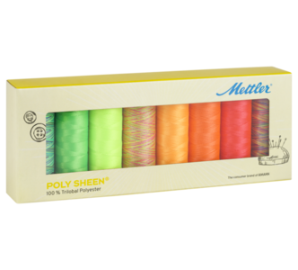 Bild einer POLY SHEEN® & POLY SHEEN® MULTI 8er Kit Neon farbigen POLY SHEEN® & POLY SHEEN® MULTI 8er Kit Neon Spule
